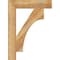 Ekena Millwork Westlake Block Rough Sawn Bracket, Western Red Cedar, 4"W x 22"D x 30"H BKT04X22X30WTL05RWR - alternate 2